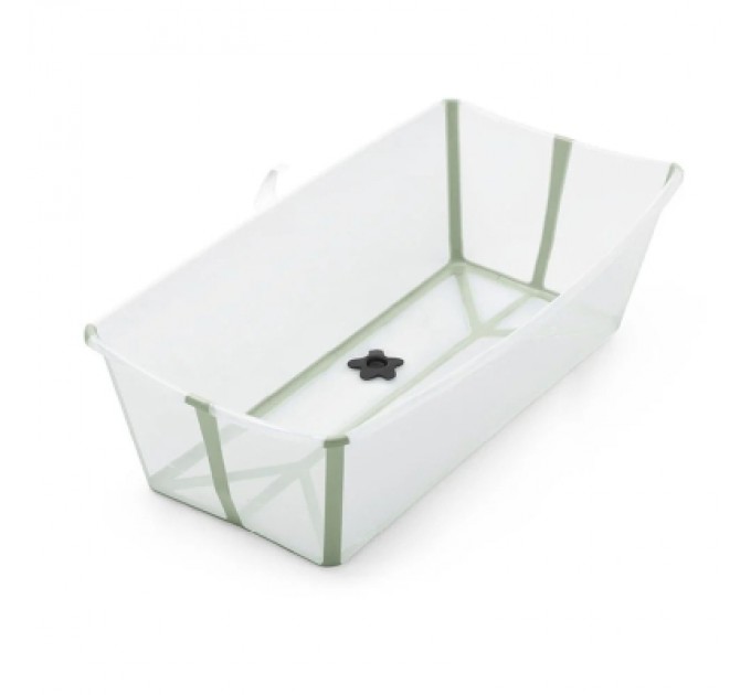 Stokke Ванночка Stokke Flexi Bath XL Складна Прозора Зелена (535904)