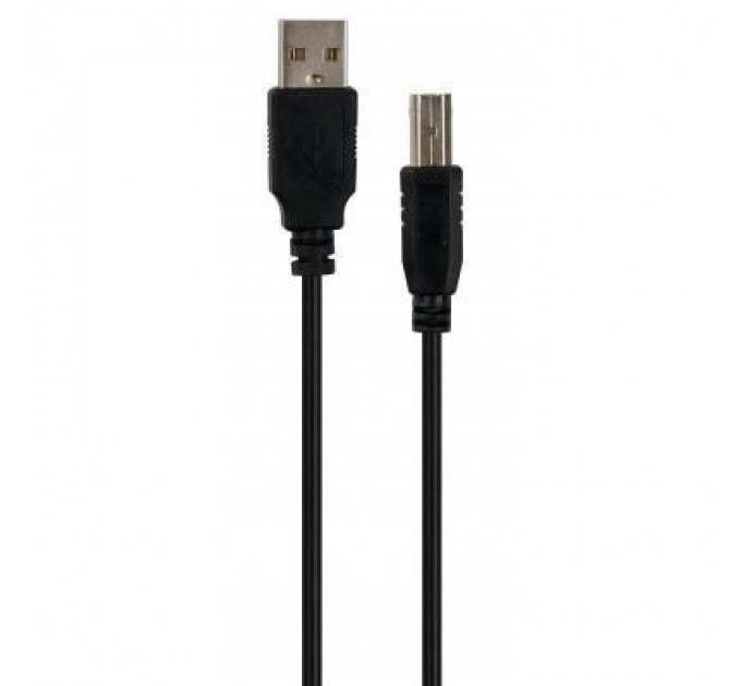 Vinga Кабель для принтера USB 2.0 AM/BM 3.0 m Vinga (VCPDCAMBM3.0BK)