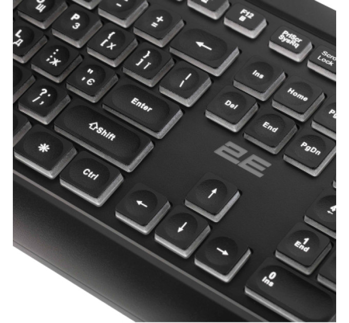 2E Клавіатура 2E 2E KS120 USB-A Black (2E-KS120UB_UA)