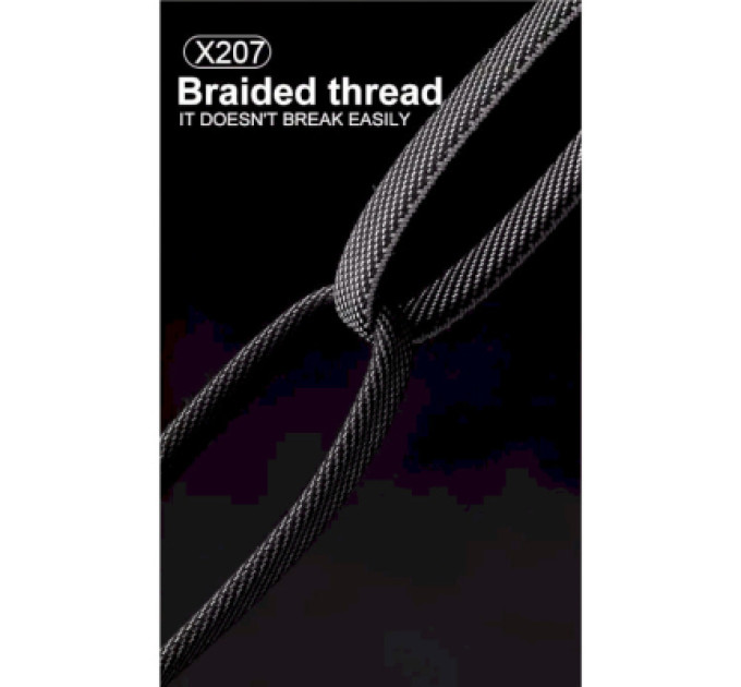 WUW Дата кабель USB-C + USB-A to Lightning+USB-C 1.0m 65W X207 black WUW (6972573336524)