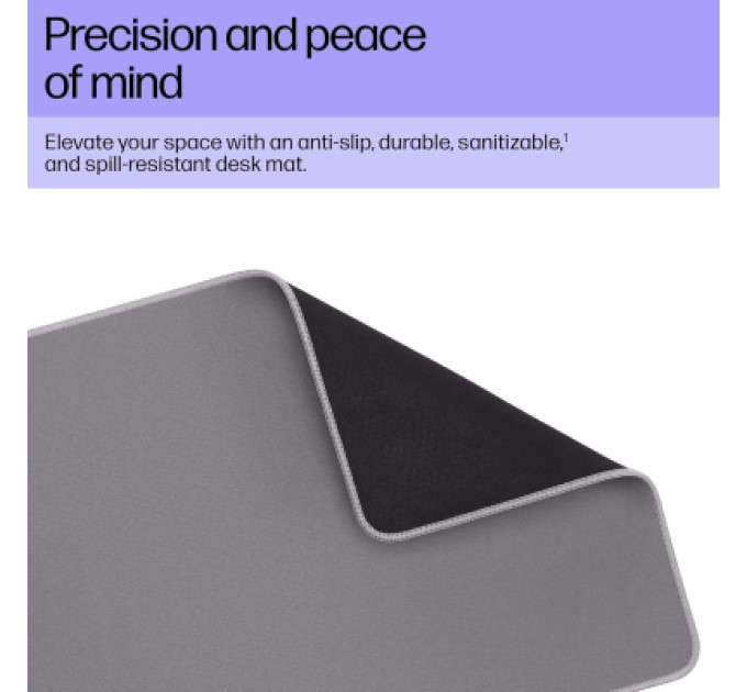 HP Килимок для мишки HP 205 Sanitizable XL Speed/Control Grey (8X596AA)