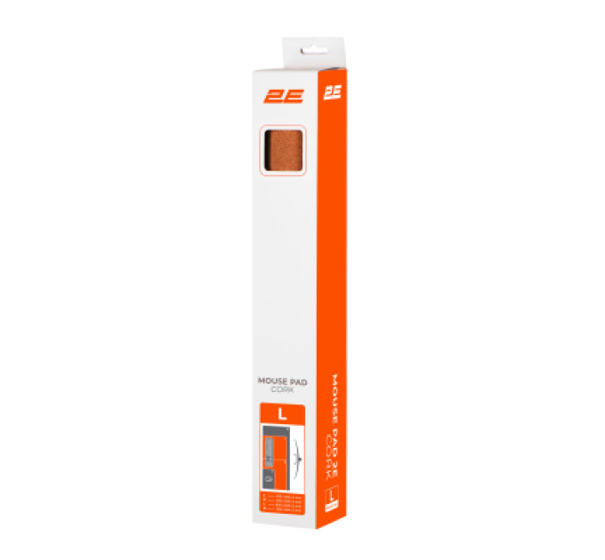 2E Килимок для мишки 2E Cork L Brown (2E-PAD-L-CORK)