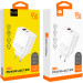 WUW Зарядний пристрій WUW C209 1xUSB-C PD45W + 1xUSB QC3.0 18W White (WUW-C209)