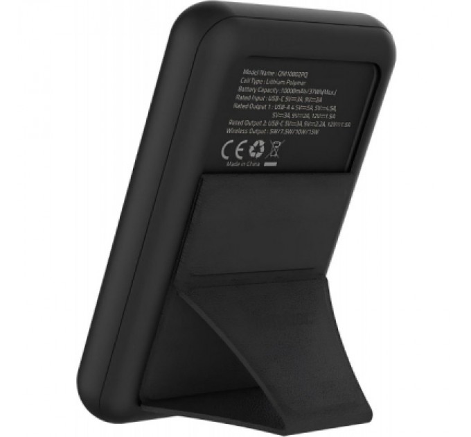 Energizer Батарея універсальна Energizer Magnetic Wireless 10000mAh 22.5W PD USB-A, USB-C In/Out, Black (QM10002PQ)