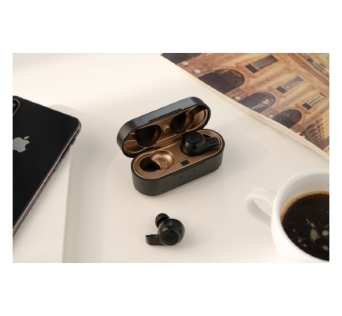 2E Навушники 2E Novem Pro True Wireless Waterproof Mic Black (2E-EBTWNPBK)