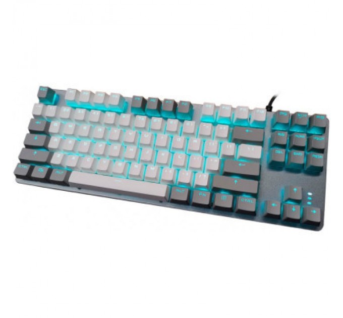 Aula Клавіатура Aula F3287 Keycap KRGD Blue USB UA Grey/White (6948391240954)
