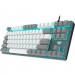Aula Клавіатура Aula F3287 Keycap KRGD Blue USB UA Grey/White (6948391240954)