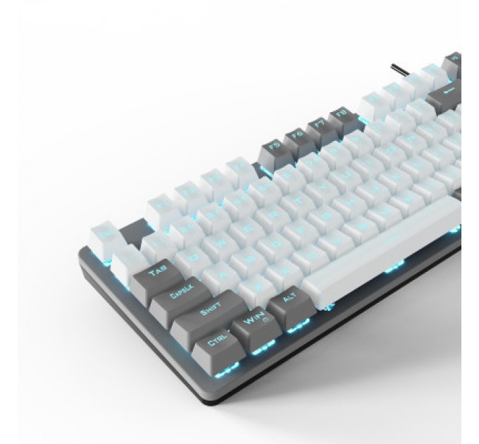 Aula Клавіатура Aula F3287 Keycap KRGD Blue USB UA Grey/White (6948391240954)