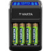 Varta Зарядний пристрій для акумуляторів Varta LCD PLUG CHARGER +4*AA 2100 mAh (57687101441)