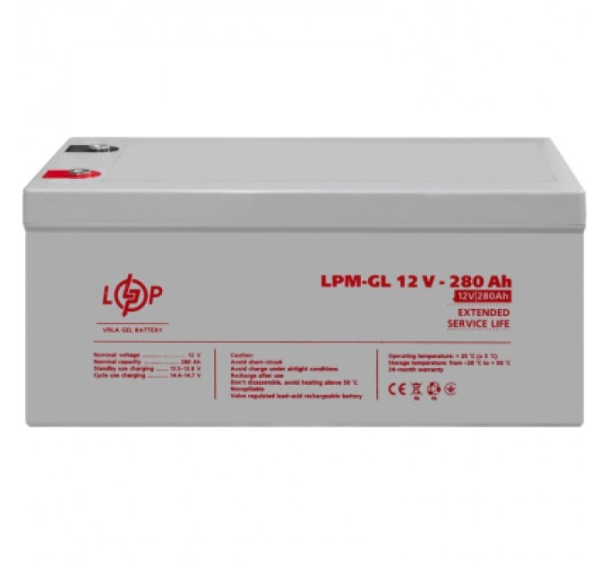 LogicPower Батарея до ДБЖ LogicPower LPM-GL 12V - 280Ah (13185)