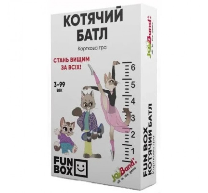 JoyBand Настільна гра JoyBand FunBox Котячий батл (FB0003)