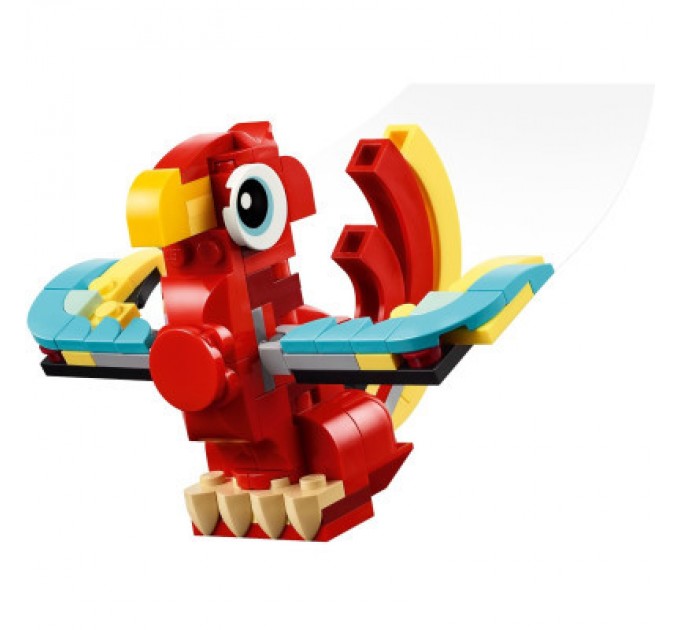 LEGO Конструктор LEGO Creator Червоний Дракон 149 деталей (31145)