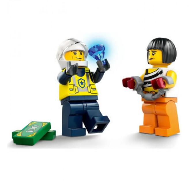 LEGO Конструктор LEGO City Переслідування маслкара на поліцейському автомобілі 213 деталей (60415)