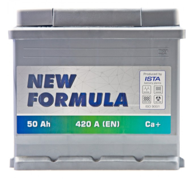 NEW FORMULA Акумулятор автомобільний NEW FORMULA 50Ah (+/-) 420EN (5502202210)