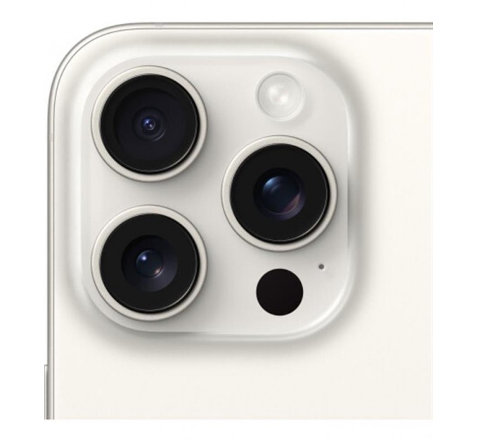 Apple Смартфон Apple iPhone 15 Pro 256GB e-Sim White Titanium (Відновлений / Близький до ідеального)