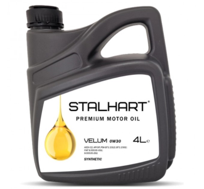 STALHART Моторна олива STALHART VELUM 0W-30 4л (745224)