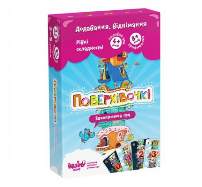 The Brainy Band Настільна гра The Brainy Band Поверхівочки, Українська (2000050)