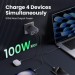 Ugreen Зарядний пристрій Ugreen 4xUSB 100W (3xUSB-C+USB-A) Gan Nexode Fast Charger Grey X553 (35043)