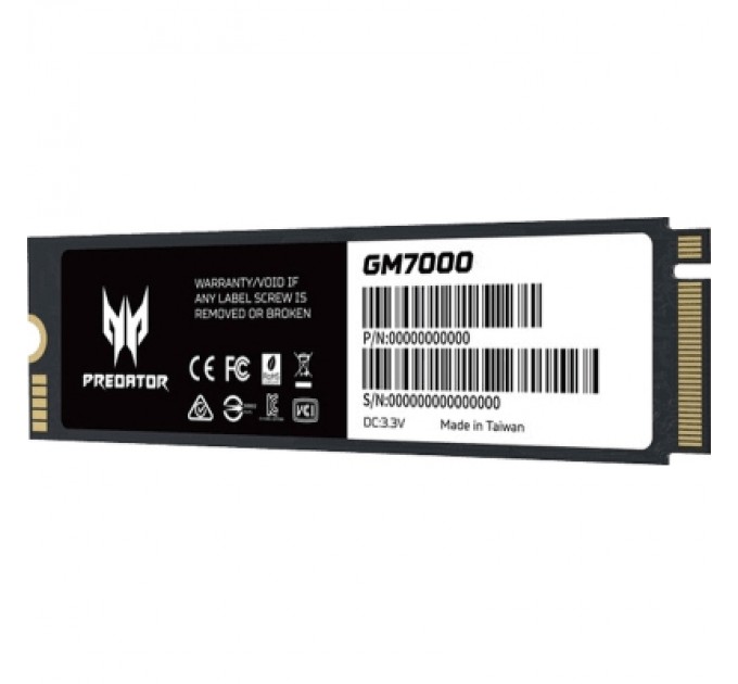 Acer Predator Накопичувач SSD M.2 2280 1TB GM7000 Acer Predator (BL.9BWWR.105)