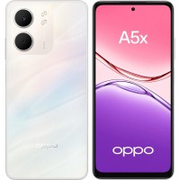 Мобільний телефон A5X 4/128 CPH2725 LASER WHITE OPPO