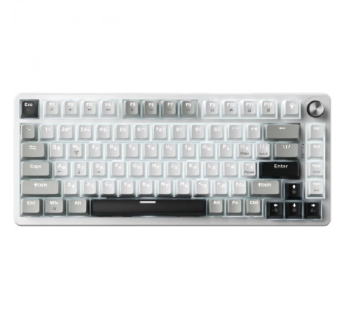 GamePro Клавіатура GamePro Genesis Silverlight MK126 USB UA Grey (MK126)