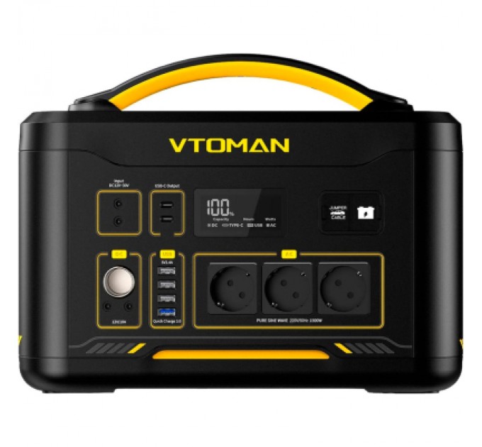 Vtoman Зарядна станція Vtoman Jump 1500X PB-22 1500W 828Wh (Jump 1500X)
