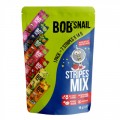 Bob Snail Цукерка Bob Snail асорті страйпи фруктово-ягідні 100 г (4820219343851)