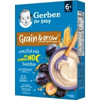 Дитяча каша Gerber Безмолочна вівсяно-пшенична з чорносливом з 6 місяців 200 г (1100428)