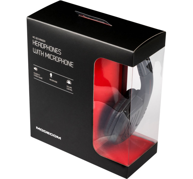 Modecom Навушники Modecom MC-823 Ranger Black-Red (S-MC-823-RANGER)