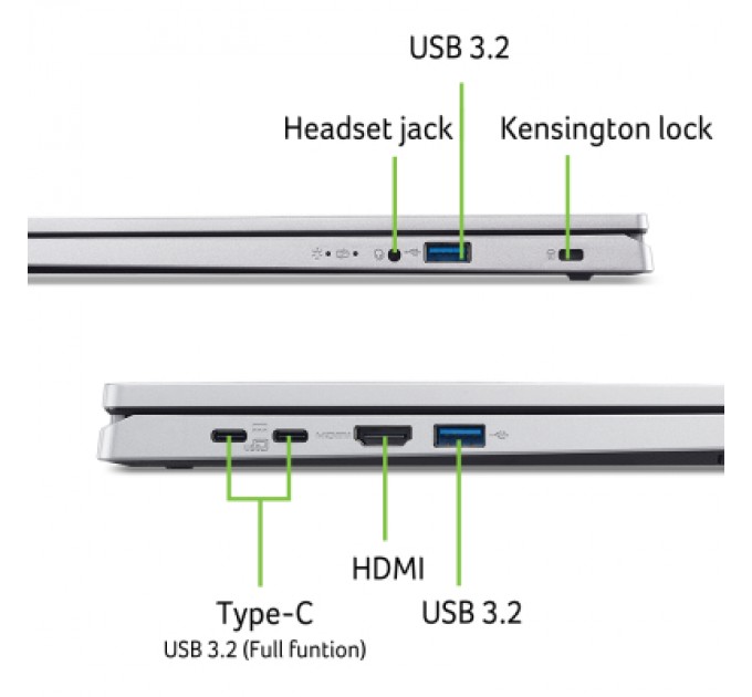 Acer Ноутбук Acer Aspire Go AG15-72P (NX.JSVEU.008)