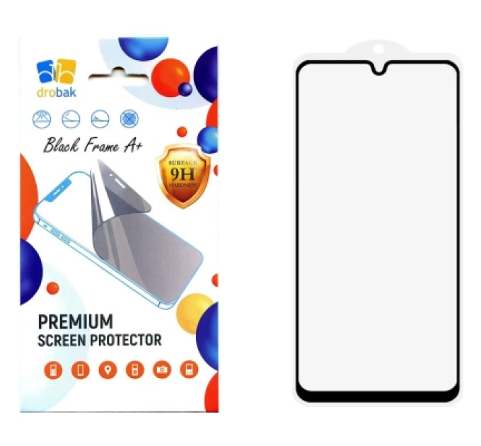 Drobak Скло захисне Drobak Samsung Galaxy A26 Black Frame A+ (383867)