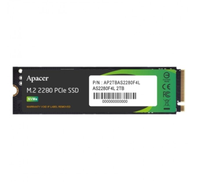 Apacer Накопичувач SSD M.2 2280 2TB Apacer (AP2TBAS2280F4L-1)
