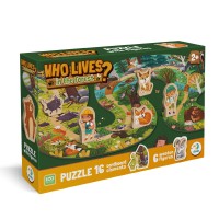 Пазл DoDo Хто живе в лісі? (300608)