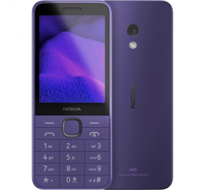 Nokia Мобільний телефон Nokia 235 4G DS 2024 Purple