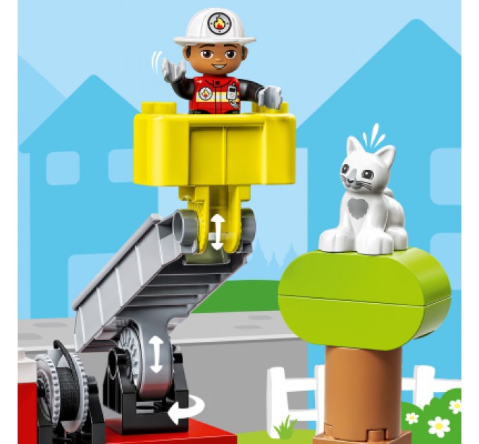 LEGO Конструктор LEGO DUPLO Town Пожежна машина 21 деталь (10969)