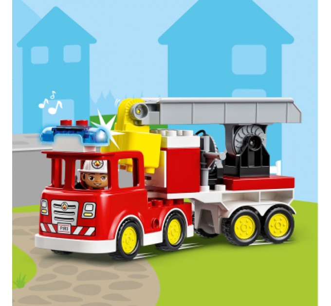 LEGO Конструктор LEGO DUPLO Town Пожежна машина 21 деталь (10969)