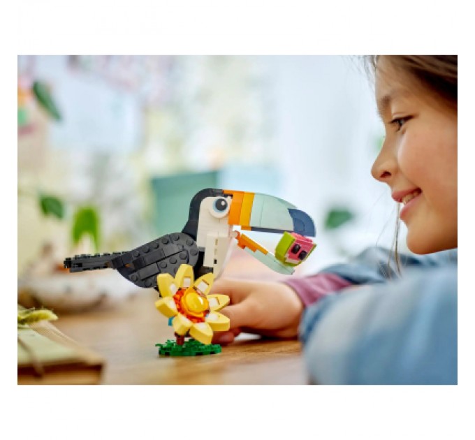 LEGO Конструктор LEGO Creator Дикі тварини: тропічний тукан (31173-)