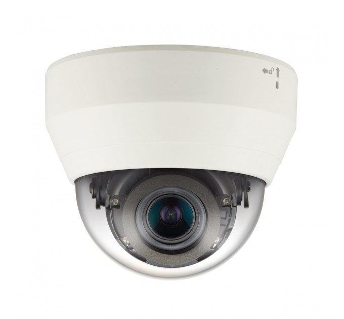 HANWHA Мережева камера купольна 2MP @ 30fps, 2.8mm QND-6012R HANWHA VISION
