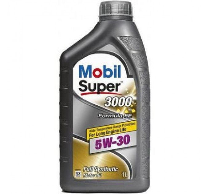 Mobil Моторна олива Mobil SUPER 3000 F-FE 5W30 1л (MB 5W30 3000 FE 1L)