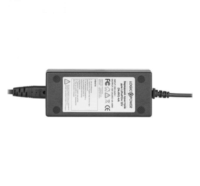 LogicPower Мережевий зарядний пристрій для АКБ LogicPower 12V (14.6V)-4A-48W LiFePO4 (14576)