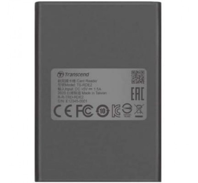 Transcend Зчитувач флеш-карт Transcend USB 3.2 Gen 2x2 Type-C CFexpress (TS-RDE2)