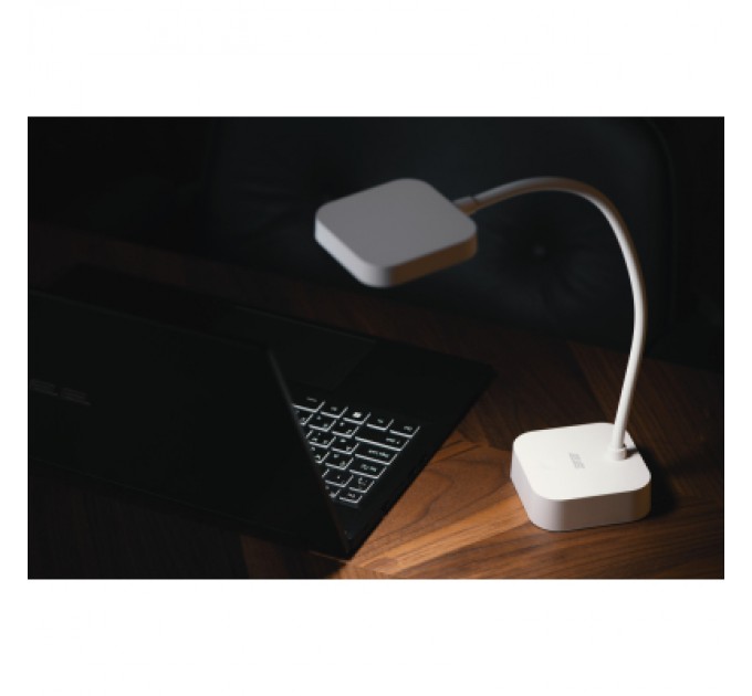 2E Настільна лампа 2E 5Вт 5000K 1200мАг USB-A без БЖ білий (2E-DL1216)