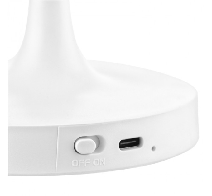 2E Настільна лампа 2E 9Вт 3000K 4000K 5700K 2200мАг USB-С без БЖ білий (2E-DL2236)