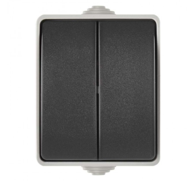 EMOS Вимикач EMOS C.5 IP54 подвійний (A1398.1)