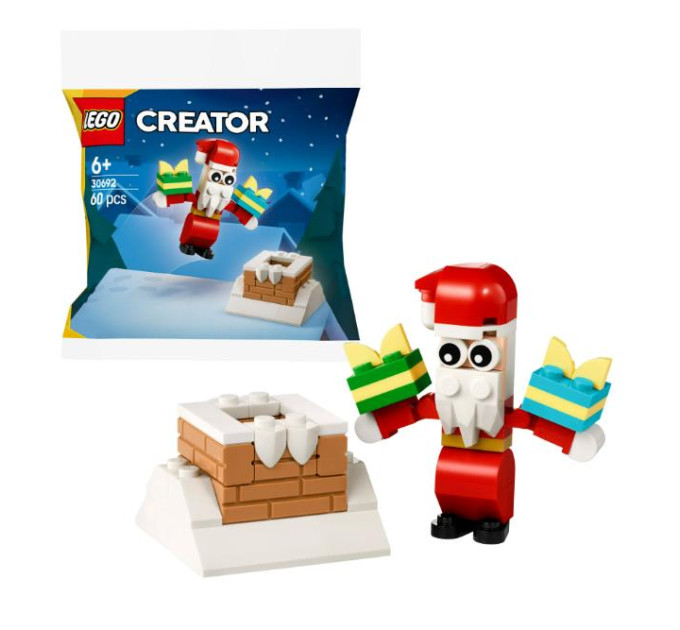 LEGO Конструктор LEGO recruitment Creator Різдвяні забави з димарем із Сантою (30692)