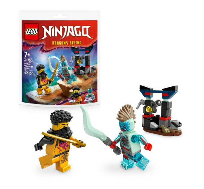 LEGO Конструктор LEGO recruitment Ninjago Арін проти Дракона: Битва (30700)
