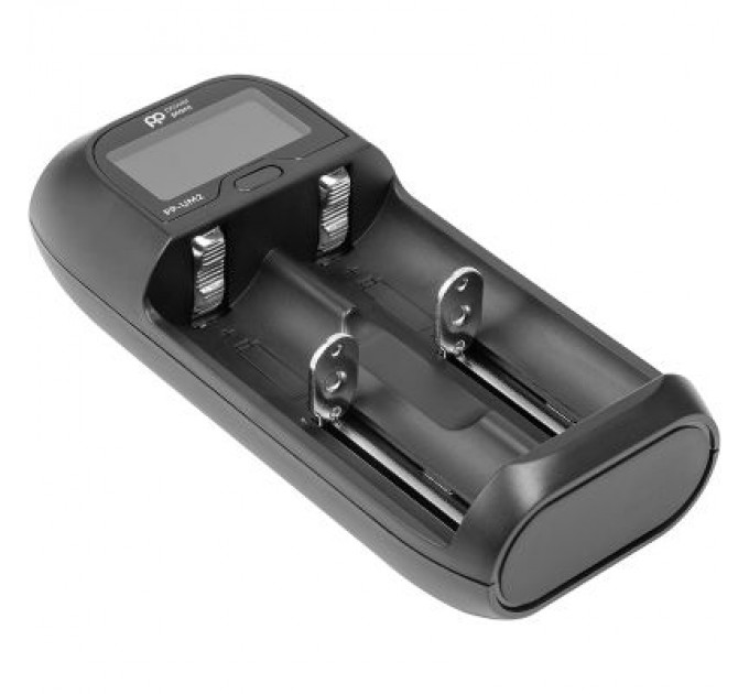 PowerPlant Зарядний пристрій для акумуляторів PowerPlant PP-UM2 (Ni-Mh, Ni-Cd, Li-ion, LiFePO4 / input DC 5V/2A) (AA620180)