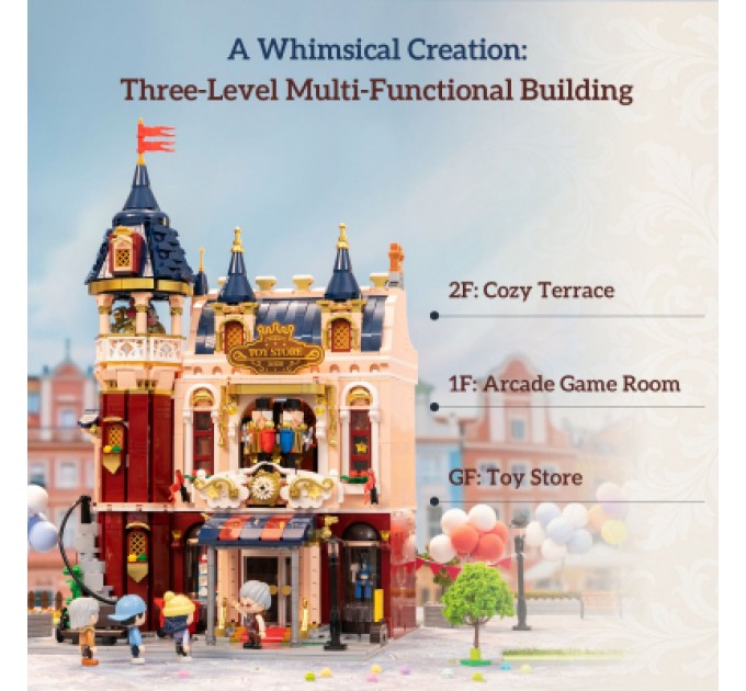 Pantasy Конструктор Pantasy Магазин іграшок (85031)