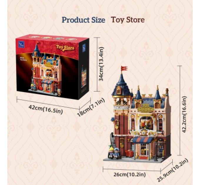 Pantasy Конструктор Pantasy Магазин іграшок (85031)