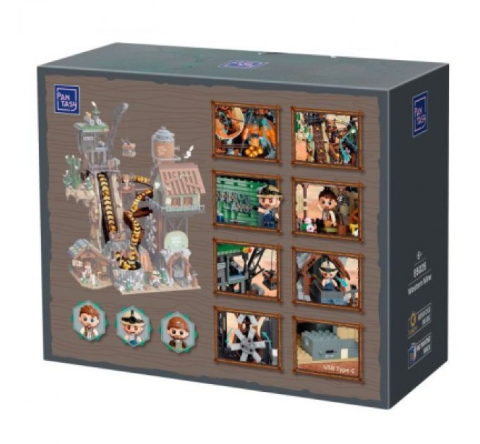 Pantasy Конструктор Pantasy Шахта GBC-Western (85025)